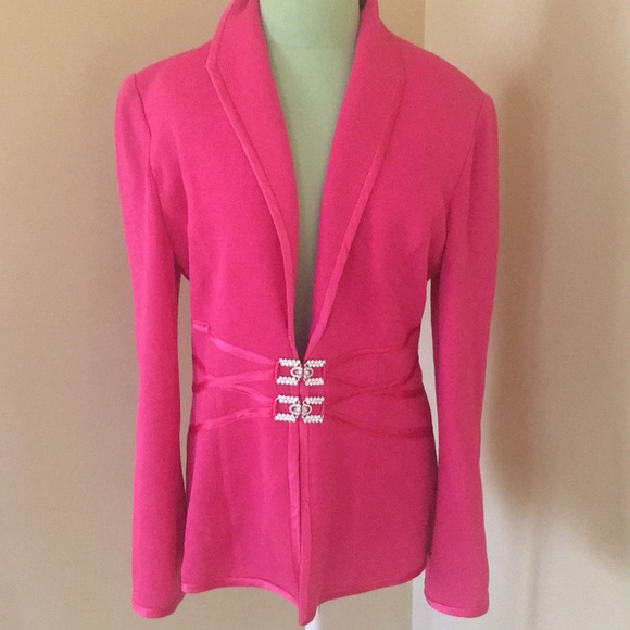 pink evening jacket